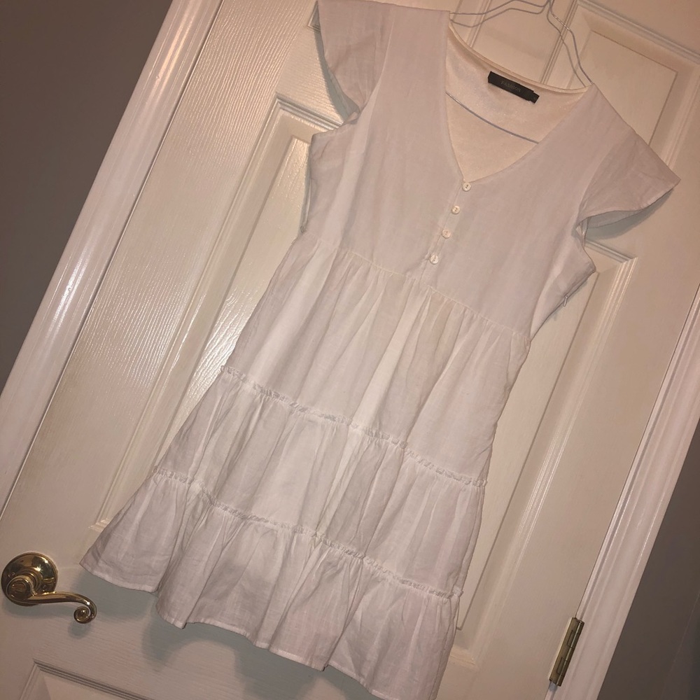white dress